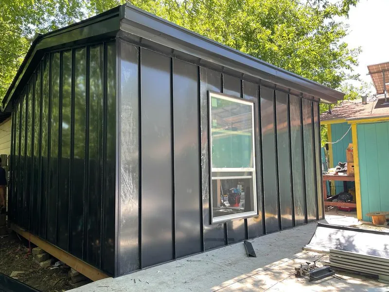 Black standing seam metal wall panels for Roof Inspection in Hillcrest Heights