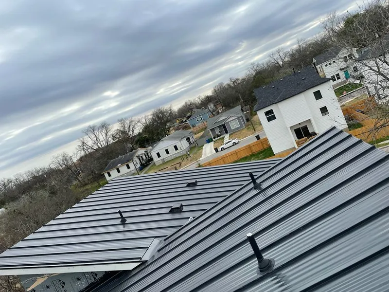 Standing seam metal roof panels with vents for Skylight Repair in Hillcrest Heights